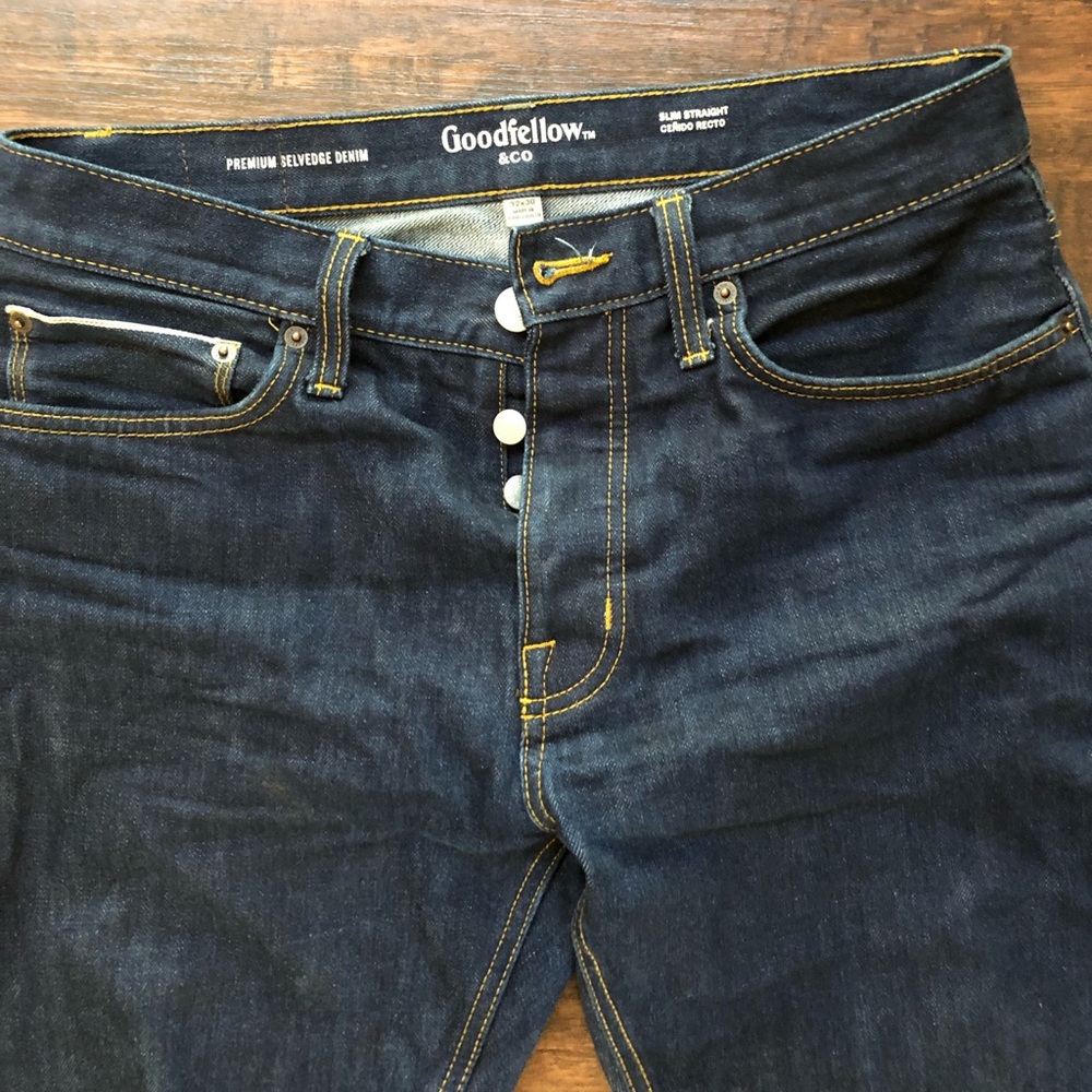 Goodfellow & co slevedge slim straight jeans
